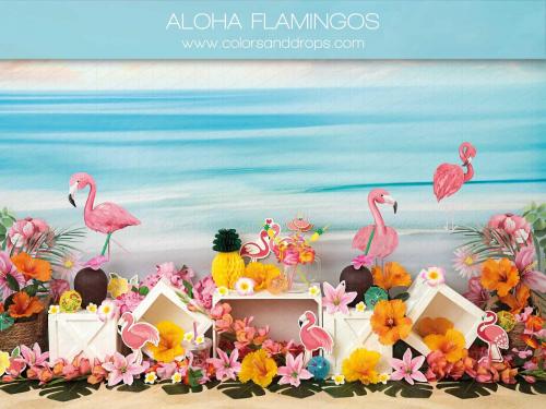 aloha-flamingos